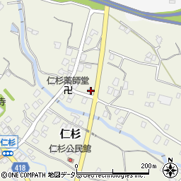 静岡県御殿場市仁杉335周辺の地図