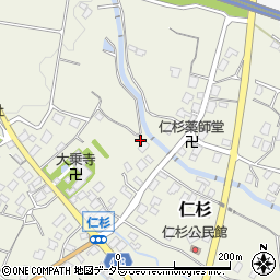 静岡県御殿場市仁杉851-2周辺の地図