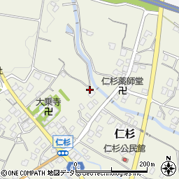 静岡県御殿場市仁杉851周辺の地図