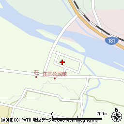 鳥取県西伯郡伯耆町荘55-36周辺の地図