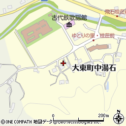島根県雲南市大東町中湯石164周辺の地図
