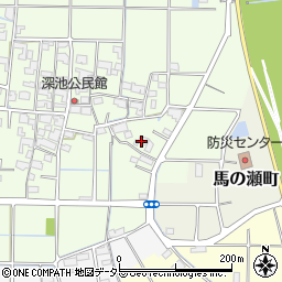 岐阜県大垣市深池町907周辺の地図