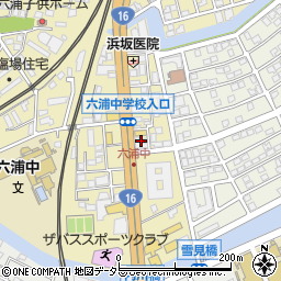 麺屋 庄太 六浦店周辺の地図