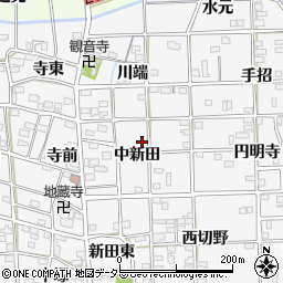 愛知県一宮市時之島中新田31周辺の地図