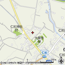 静岡県御殿場市仁杉862周辺の地図