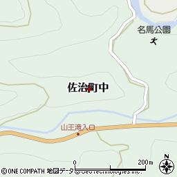 鳥取県鳥取市佐治町中周辺の地図