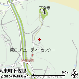 島根県雲南市大東町下佐世577周辺の地図