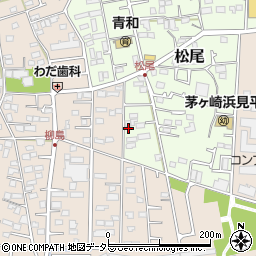 神奈川県茅ヶ崎市松尾7-36-1周辺の地図