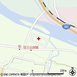 鳥取県西伯郡伯耆町荘55-28周辺の地図