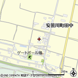 滋賀県高島市安曇川町田中2846周辺の地図