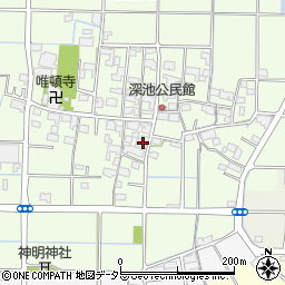岐阜県大垣市深池町917-2周辺の地図