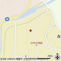 鳥取県西伯郡伯耆町古市456周辺の地図
