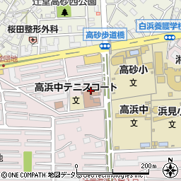 辻堂市民センター周辺の地図