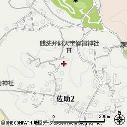 神奈川県鎌倉市佐助2丁目25-7周辺の地図