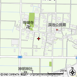 岐阜県大垣市深池町925周辺の地図