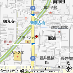 愛知県一宮市奥町田畑35-1周辺の地図