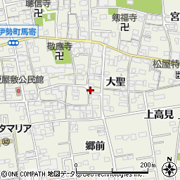 愛知県一宮市今伊勢町馬寄東更屋敷4周辺の地図