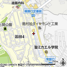 コバック湘南鎌倉店周辺の地図