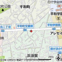 サニーコート浜須賀ＮＯ１周辺の地図