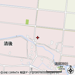 静岡県御殿場市清後297周辺の地図