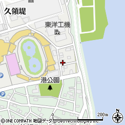 神奈川県平塚市久領堤4-6周辺の地図