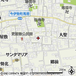 愛知県一宮市今伊勢町馬寄東更屋敷周辺の地図