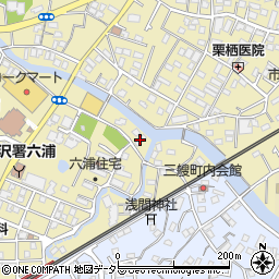 リバーサイド六浦周辺の地図
