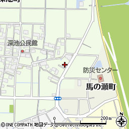 岐阜県大垣市深池町618周辺の地図
