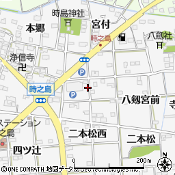愛知県一宮市時之島辰已出23周辺の地図