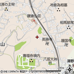 神奈川県鎌倉市扇ガ谷1丁目16周辺の地図