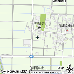 岐阜県大垣市深池町938周辺の地図