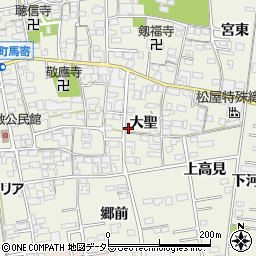 愛知県一宮市今伊勢町馬寄大聖42周辺の地図