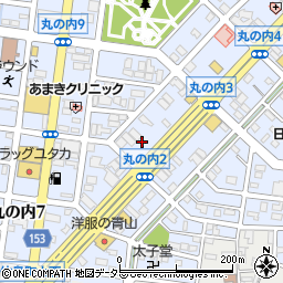 岐阜県羽島市竹鼻町丸の内2丁目23周辺の地図