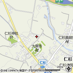 静岡県御殿場市仁杉863周辺の地図