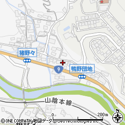 京都府福知山市猪野々388周辺の地図