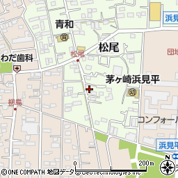 神奈川県茅ヶ崎市松尾6-51周辺の地図
