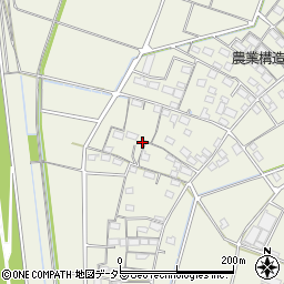 岐阜県安八郡安八町牧1706周辺の地図