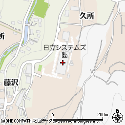 神奈川県足柄上郡中井町久所84周辺の地図