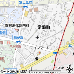 神奈川県茅ヶ崎市常盤町周辺の地図