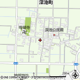 岐阜県大垣市深池町919-1周辺の地図