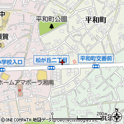 三鈴　平和町本店周辺の地図