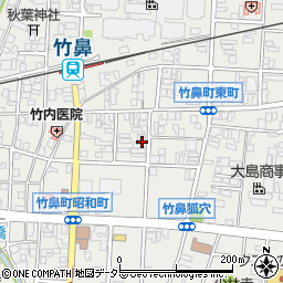 岐阜県羽島市竹鼻町狐穴3149-9周辺の地図