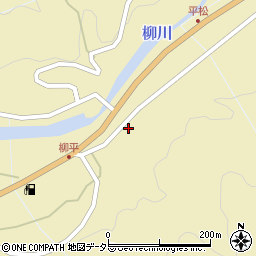 長野県下伊那郡平谷村279周辺の地図