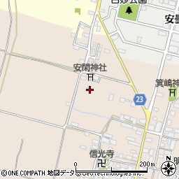 滋賀県高島市安曇川町三尾里365周辺の地図