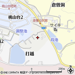 愛知県犬山市笛田周辺の地図