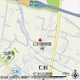 静岡県御殿場市仁杉663周辺の地図