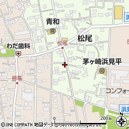 神奈川県茅ヶ崎市松尾7-8周辺の地図