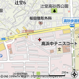 辻堂海岸団地７号棟周辺の地図
