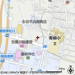 滋賀県高島市安曇川町青柳1153周辺の地図