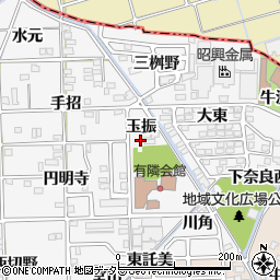 愛知県一宮市時之島玉振8周辺の地図